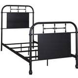 Liberty Furniture - Jolene Vintage Twin Bed - Black - Metal - Beds - Additional View 3
