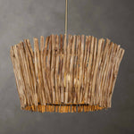 Uttermost - MIRROR BACK CURIO CABINET PLATINUM FINISH - Light Brown Wood|Iron - Lighting - Additional View 1