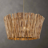 Uttermost - MIRROR BACK CURIO CABINET PLATINUM FINISH - Light Brown Wood|Iron - Lighting - Additional View 1