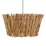 Uttermost - MIRROR BACK CURIO CABINET PLATINUM FINISH - Light Brown Wood|Iron - Lighting - Additional View 3