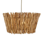 Uttermost - MIRROR BACK CURIO CABINET PLATINUM FINISH - Light Brown Wood|Iron - Lighting - Additional View 4