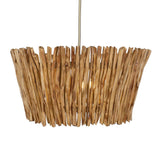 Uttermost - MIRROR BACK CURIO CABINET PLATINUM FINISH - Light Brown Wood|Iron - Lighting - Additional View 4