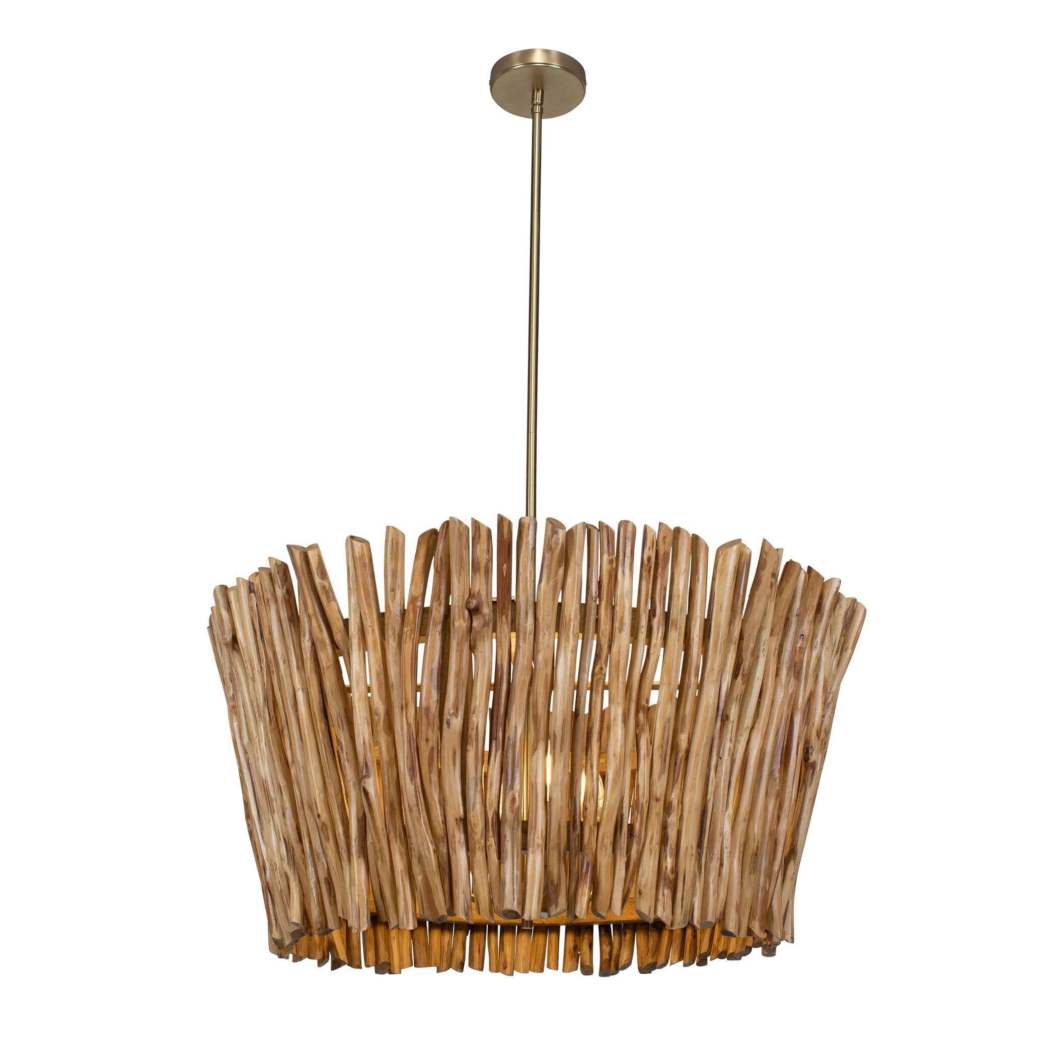 Uttermost - MIRROR BACK CURIO CABINET PLATINUM FINISH - Light Brown Wood|Iron - Lighting - Additional View 6