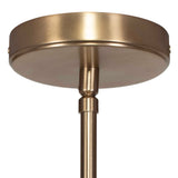 Uttermost - MIRROR BACK CURIO CABINET PLATINUM FINISH - Light Brown Wood|Iron - Lighting - Additional View 7