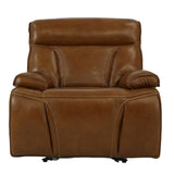 Benelli Leather Power Zero G Recliner - Buckskin