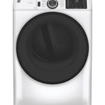 GE WHITE 7.8CU FRONT LOAD DRYER - White|Black - Dryers