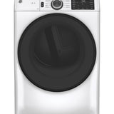 GE WHITE 7.8CU FRONT LOAD DRYER - White|Black - Dryers