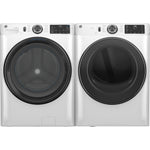 GE WHITE 7.8CU FRONT LOAD DRYER - White|Black - Dryers - Additional View 29