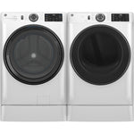 GE WHITE 7.8CU FRONT LOAD DRYER - White|Black - Dryers - Additional View 31