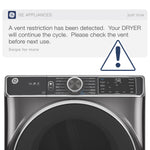 GE WHITE 7.8CU FRONT LOAD DRYER - White|Black - Dryers - Additional View 15
