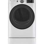 GE WHITE 7.8CU FRONT LOAD DRYER - White|Black - Dryers - Additional View 25
