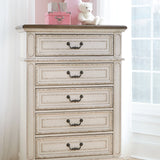 Ashley Furniture - REALYN CHEST - White Wood - Chests - Additional View 1