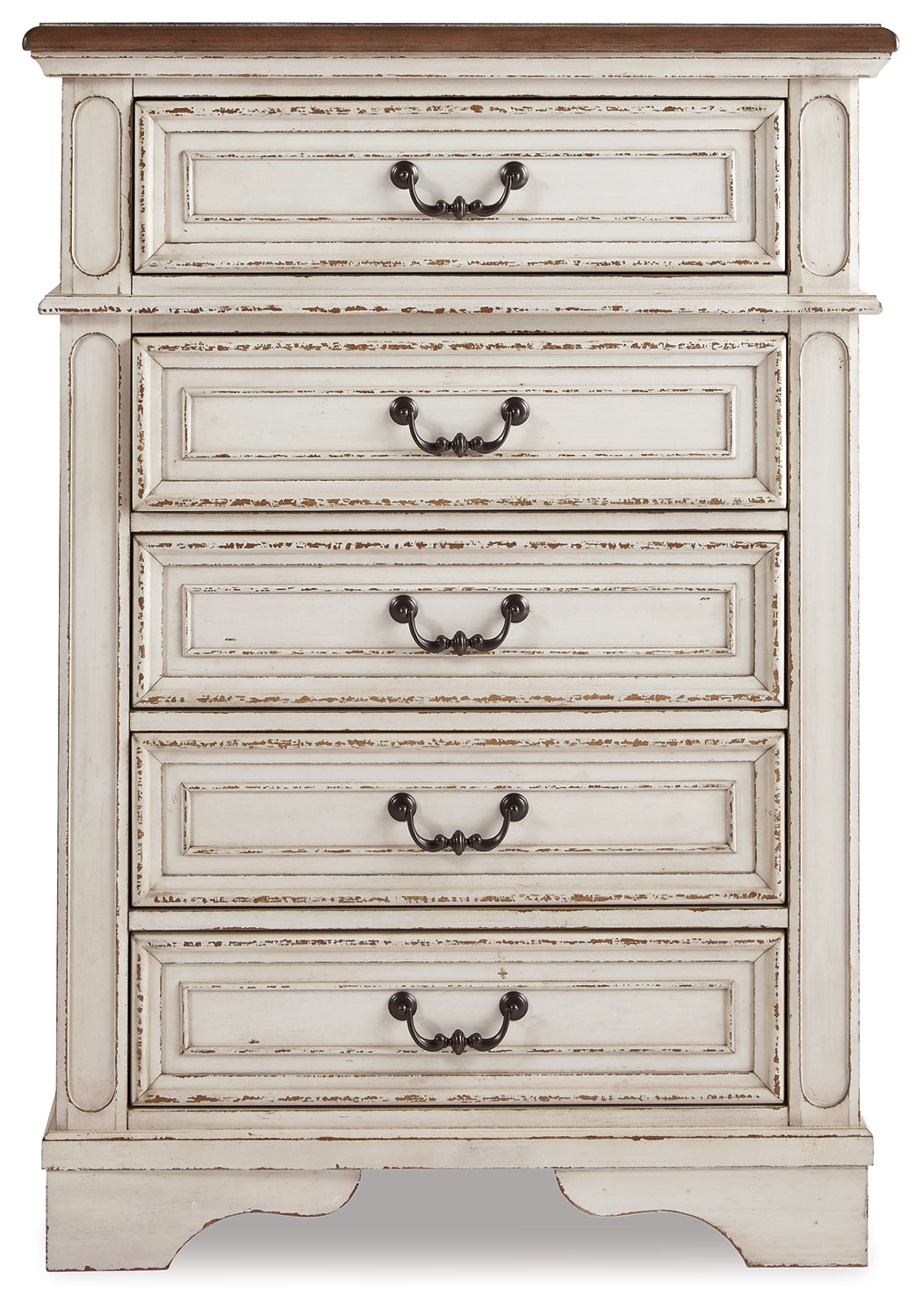 Ashley Furniture - REALYN CHEST - White Wood - Chests - Additional View 2