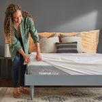 Tempur Sealy - Tempur Protect Breeze King Mattress Protector - White Fabric - Protectors - Additional View 5