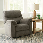 Ashley Furniture - Alphons Recliner - Beige Fabric - Recliners - Additional View 1