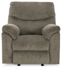 Ashley Furniture - Alphons Recliner - Beige Fabric - Recliners - Additional View 3