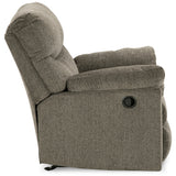 Ashley Furniture - Alphons Recliner - Beige Fabric - Recliners - Additional View 4