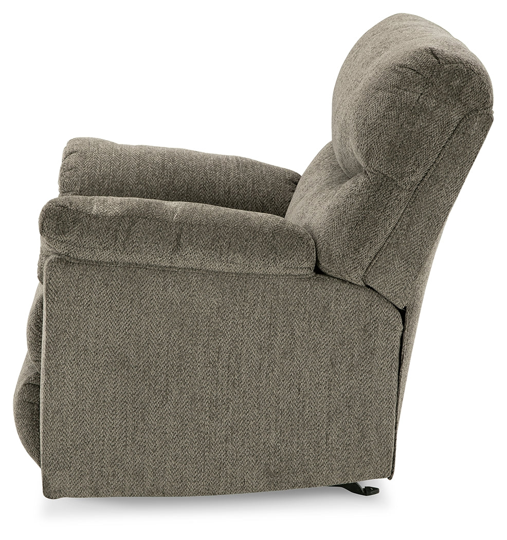 Ashley Furniture - Alphons Recliner - Beige Fabric - Recliners - Additional View 6
