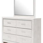 Ashley Furniture - Altyra Dresser And Mirror - White Wood - Dresser & Mirror - Additional View 5