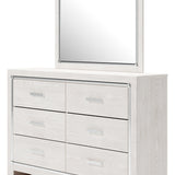 Ashley Furniture - Altyra Dresser And Mirror - White Wood - Dresser & Mirror - Additional View 5