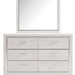 Ashley Furniture - Altyra Dresser And Mirror - White Wood - Dresser & Mirror - Additional View 6