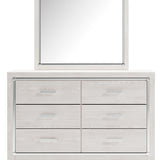 Ashley Furniture - Altyra Dresser And Mirror - White Wood - Dresser & Mirror - Additional View 6