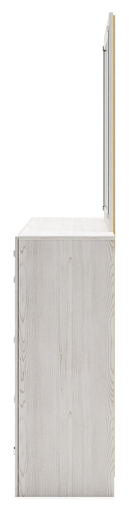 Ashley Furniture - Altyra Dresser And Mirror - White Wood - Dresser & Mirror - Additional View 9