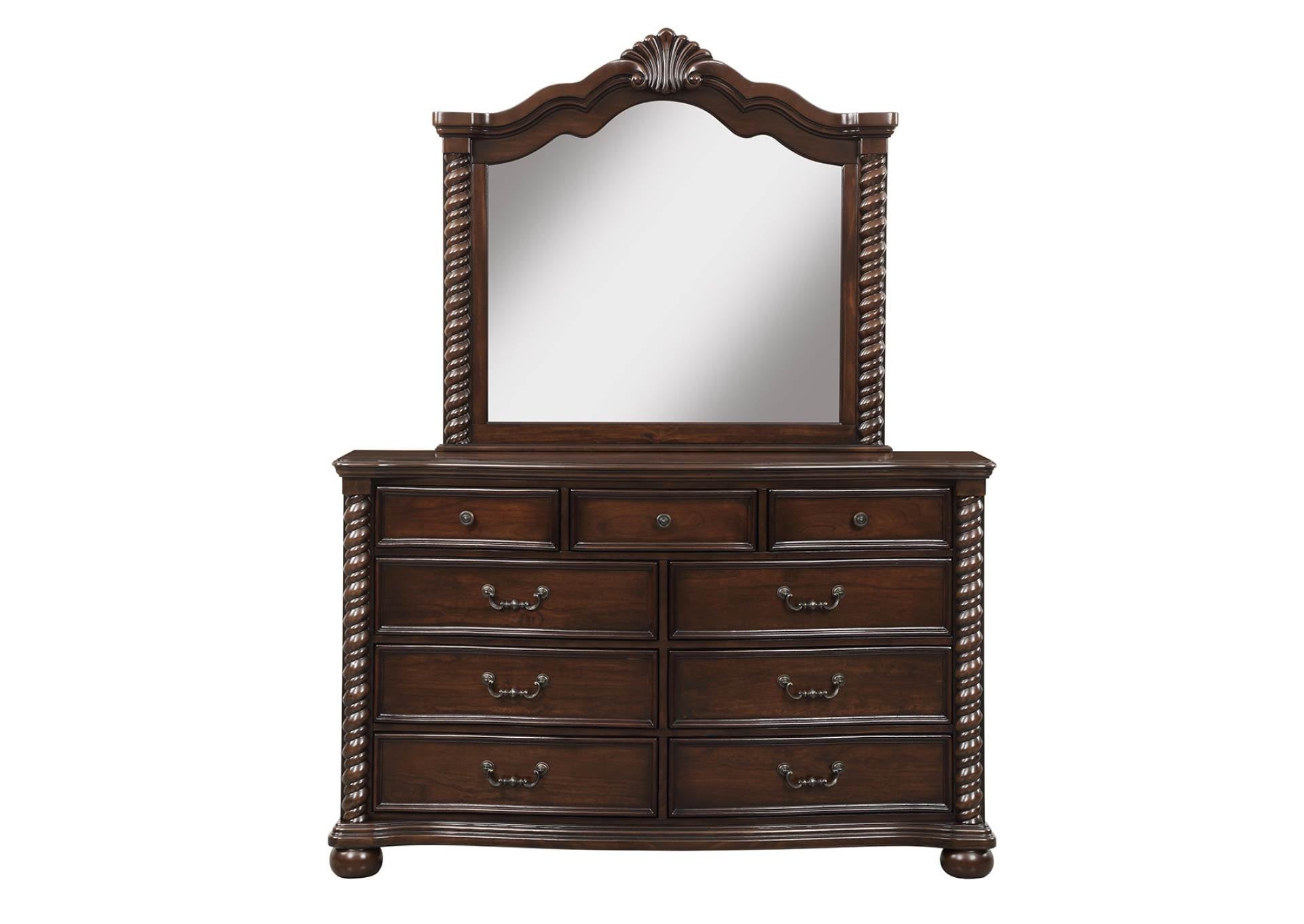 MONTAROSA DRESSER AND MIRROR