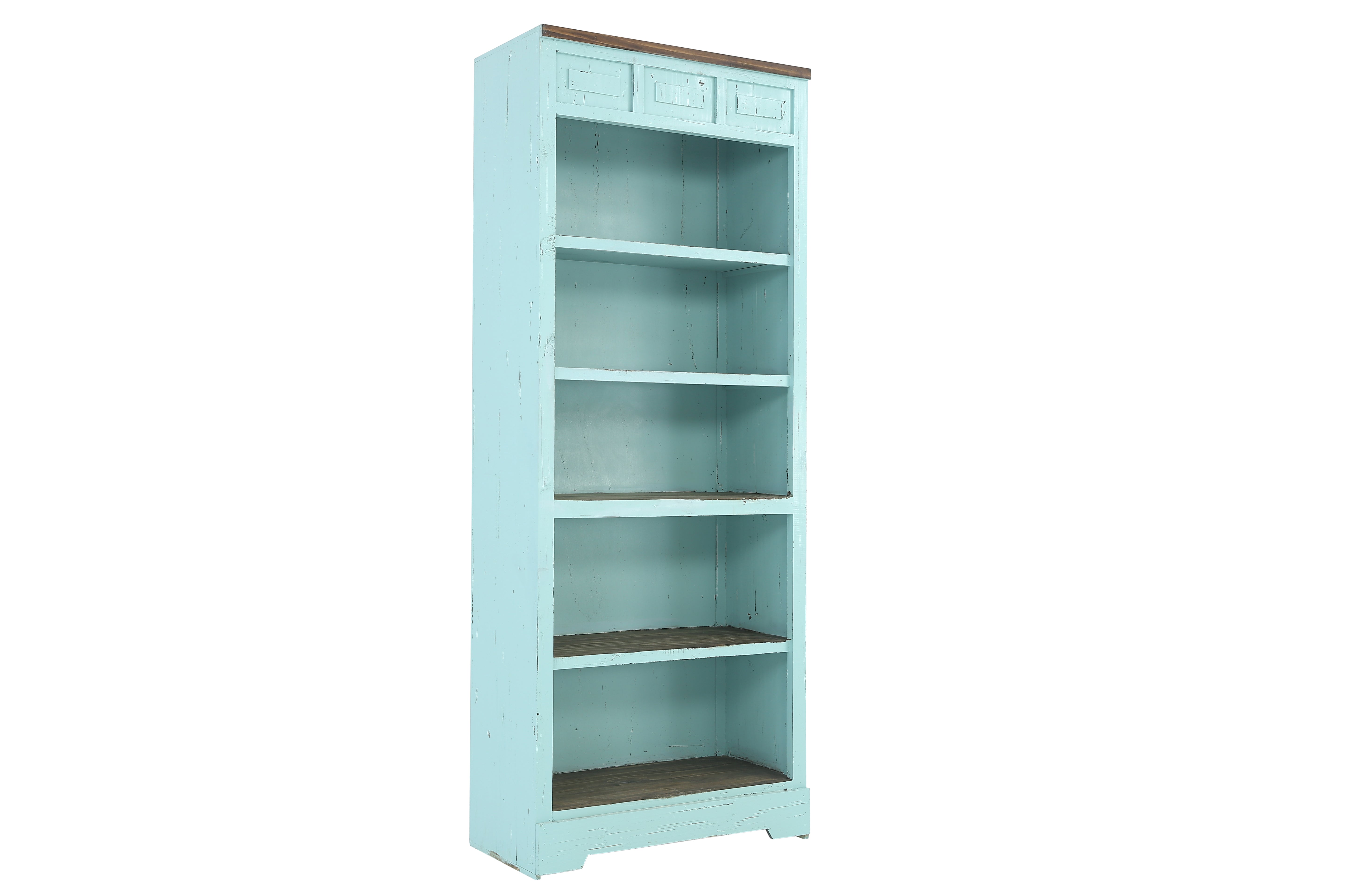 Lawman Bookcase - Turquoise - Additional View 1