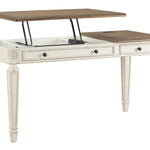 Ashley Furniture - REALYN LIFT TOP DESK - Light Brown Wood - Desks - Additional View 2