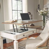 Ashley Furniture - REALYN LIFT TOP DESK - Light Brown Wood - Desks - Additional View 8