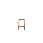 Lawman 30" Saddle Stool - Light Wax