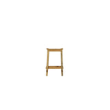 Lawman 30" Saddle Stool - Light Wax