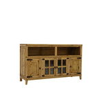 Lawman 60" Media Console - Light Wax - Additional View 1