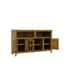 Lawman 60" Media Console - Light Wax - Additional View 2