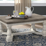 Ashley Furniture - HAVALANCE RECTANGULAR COCKTAIL TABLE - Dark Gray Wood - Tables - Additional View 1