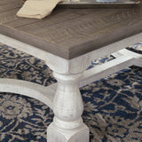 Ashley Furniture - HAVALANCE RECTANGULAR COCKTAIL TABLE - Dark Gray Wood - Tables - Additional View 2