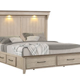 Kiran King Storage Bed