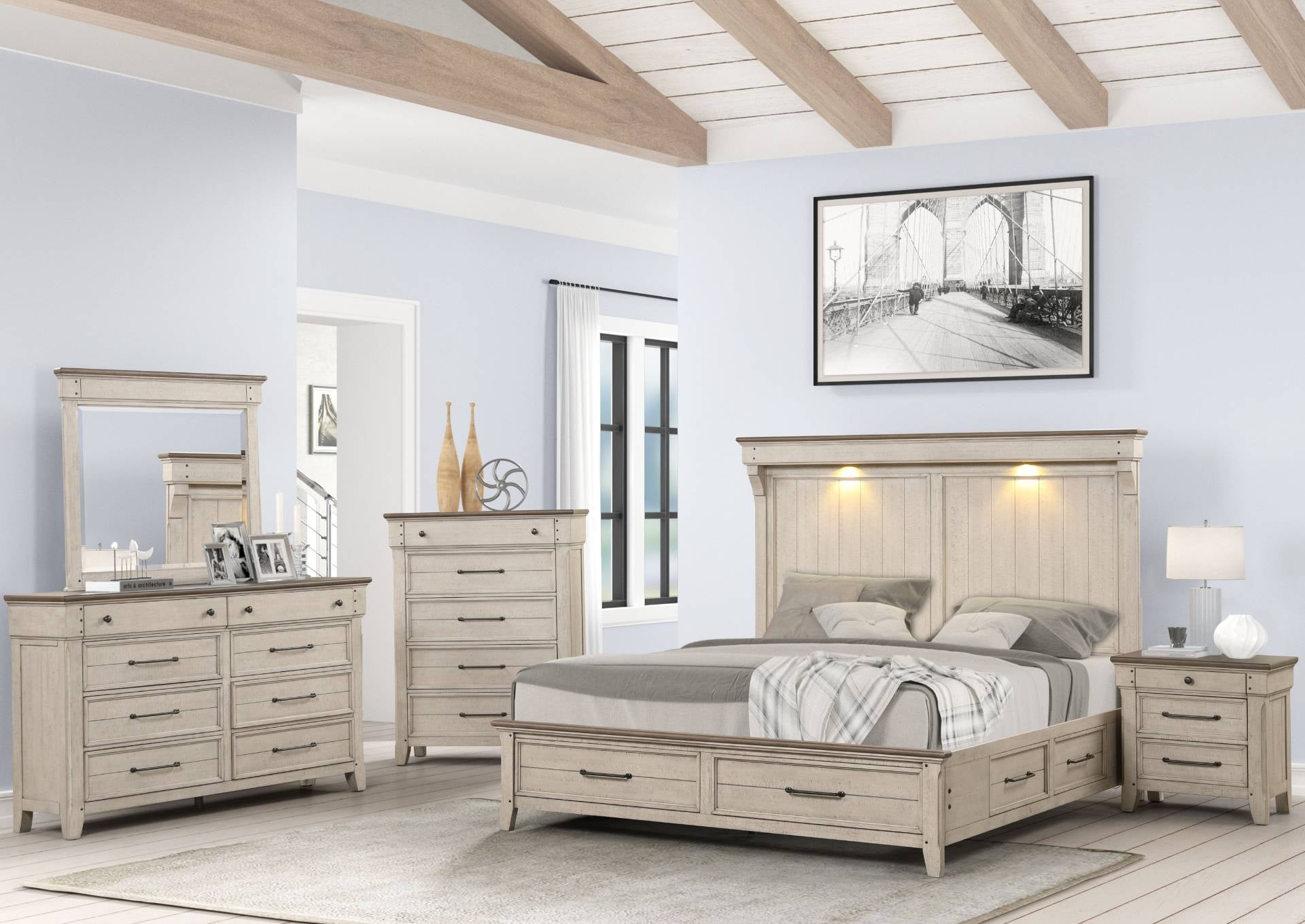 Kiran Storage Bed