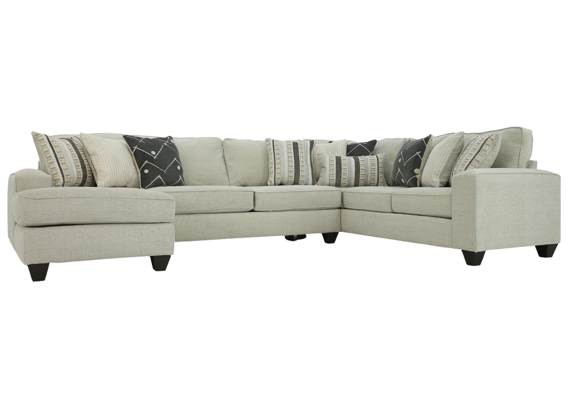 Persia Beige 3 Piece Sectional