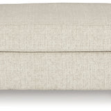 Ashley Furniture - HEARTCORT QUARTZ OTTOMAN - Beige Fabric - Ottomans - Additional View 2