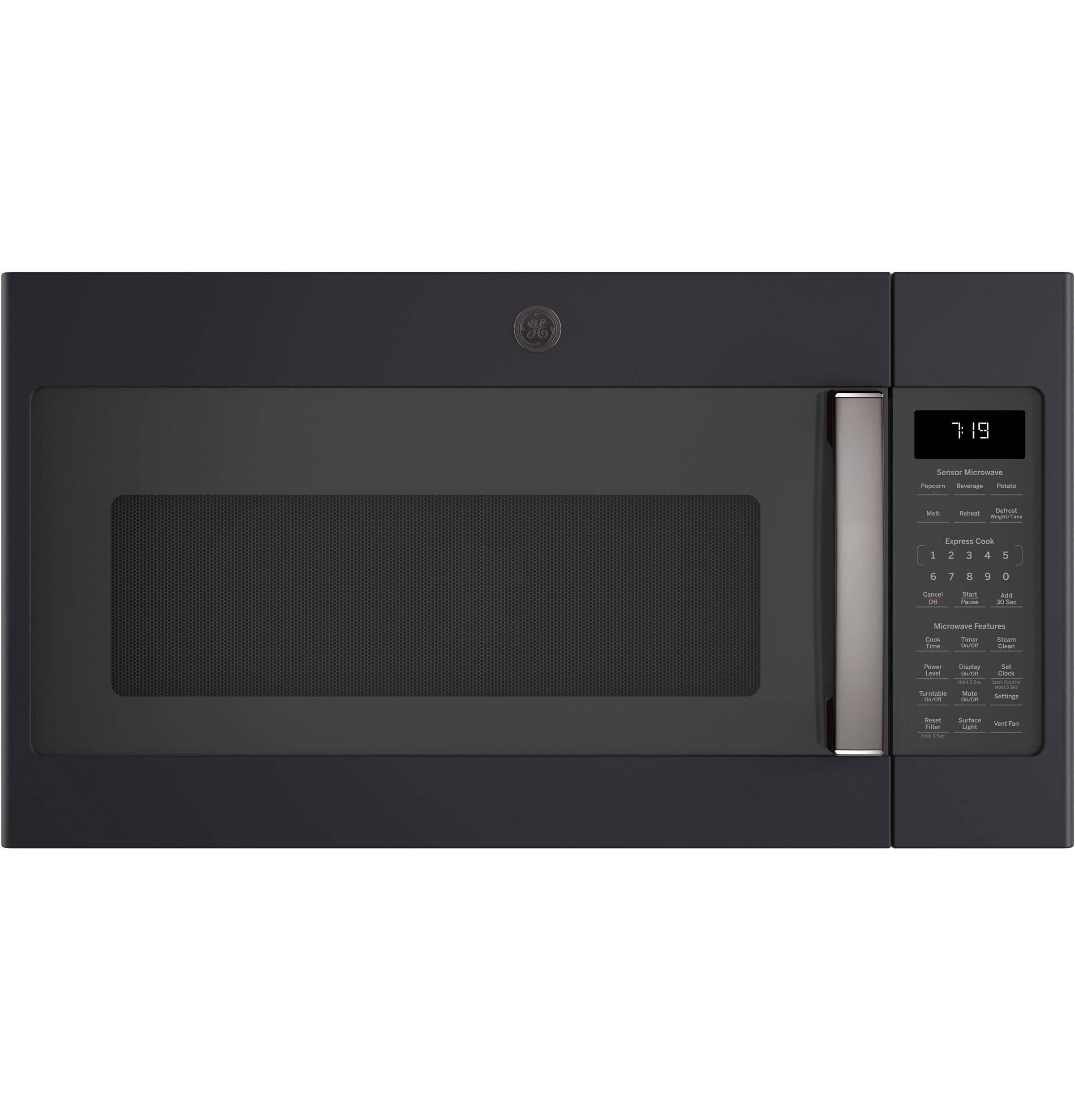 GE BLACK SLATE 1.9CU OVER THE RANGE MICROWAVE - Microwaves