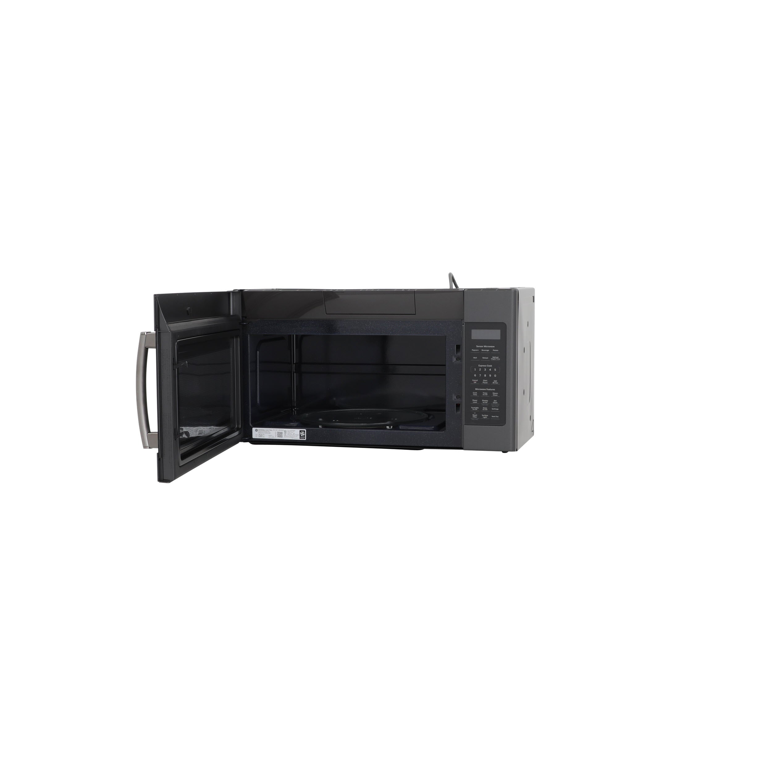 GE BLACK SLATE 1.9CU OVER THE RANGE MICROWAVE - Microwaves - Additional View 31