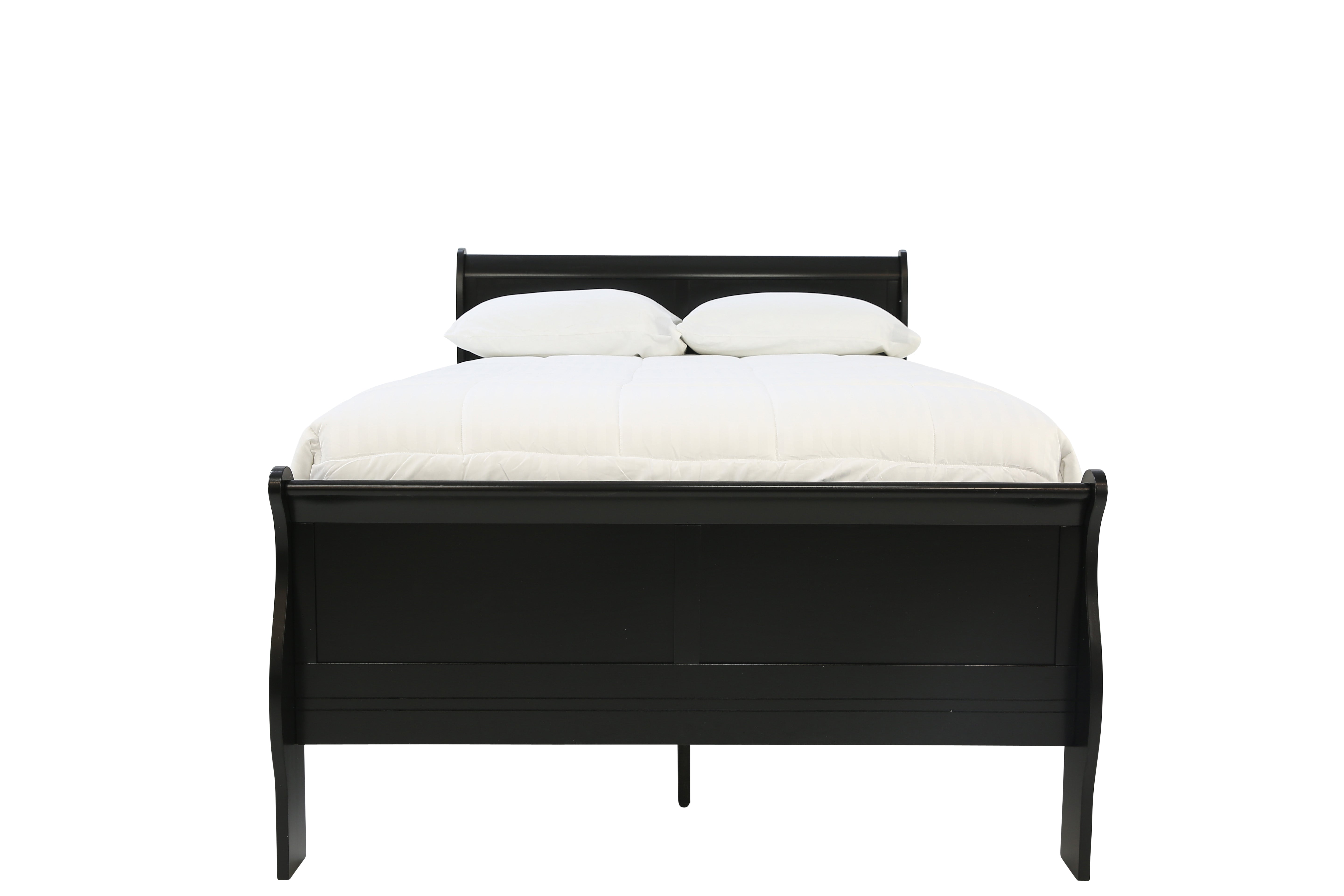 Louis Philip Full Bed - Black - Additional View 1