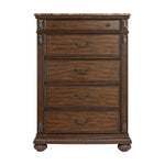 Elements International - CADENZA BROWN CHEST - Dark Brown Wood - Chests - Additional View 1