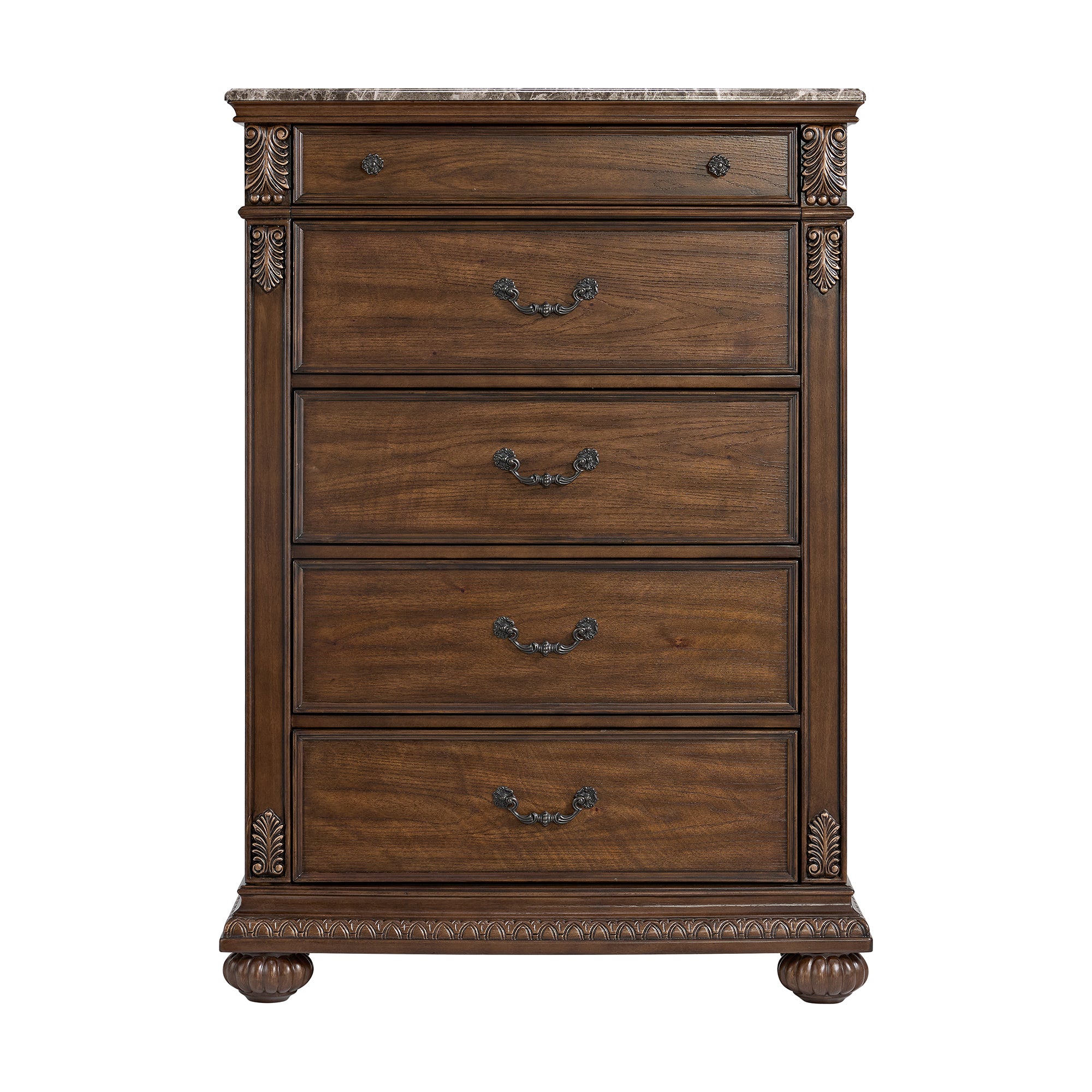 Elements International - CADENZA BROWN CHEST - Dark Brown Wood - Chests - Additional View 1