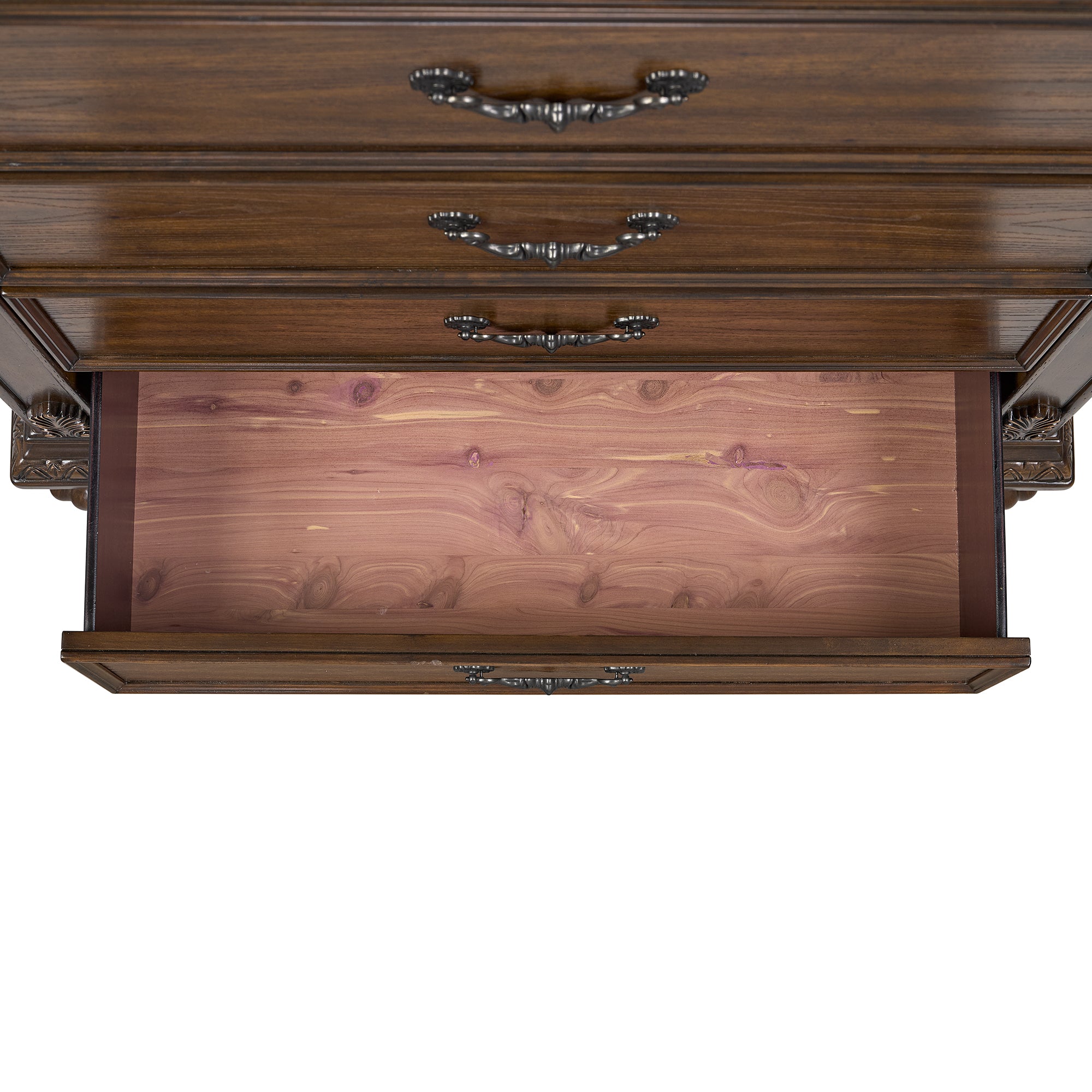 Elements International - CADENZA BROWN CHEST - Dark Brown Wood - Chests - Additional View 5