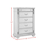 Elements International - CADENZA BROWN CHEST - Dark Brown Wood - Chests - Additional View 11