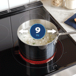 GE STAINLESS STEEL ELECTRIC CONVECTION WITH AIR FRY RANGE - Pearl Silver|Black - Ranges - Additional View 28