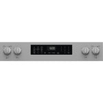 GE STAINLESS STEEL ELECTRIC CONVECTION WITH AIR FRY RANGE - Pearl Silver|Black - Ranges - Additional View 4